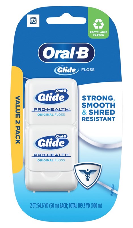 Oral-B Glide Floss Pro-Health 109.3 Yards Value 2-Pack