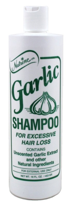 Nutrine Garlic Shampoo Unscented 16oz