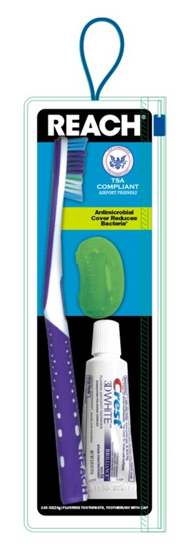 Reach Toothbrush Ultra Clean Travel Kit (12in)