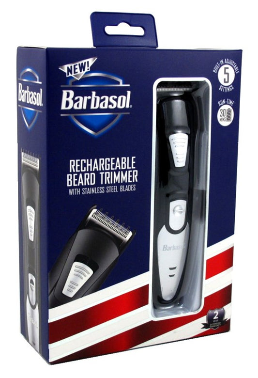 Barbasol Beard Trimmer Rechargeable 5 Settings