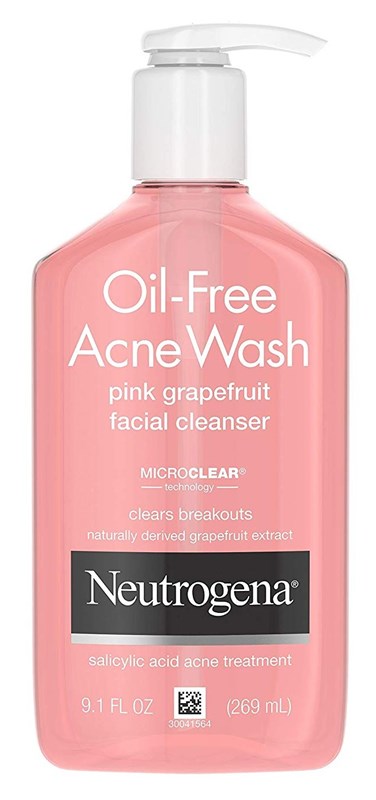 Neutrogena Acne Wash Pink Grapefruit 9.1oz Pump