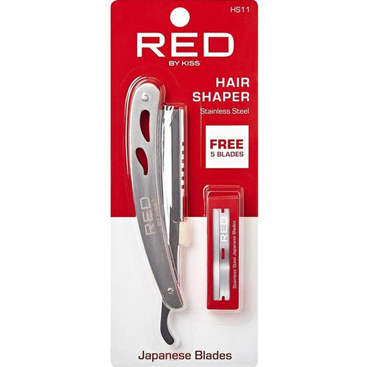 Kiss Red Hair Shaper With 5 Free Blades
