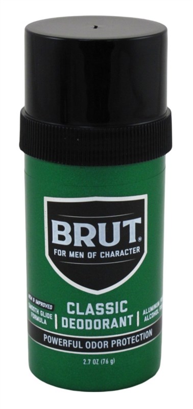 Brut Deodorant 2.7oz Round Solid Classic