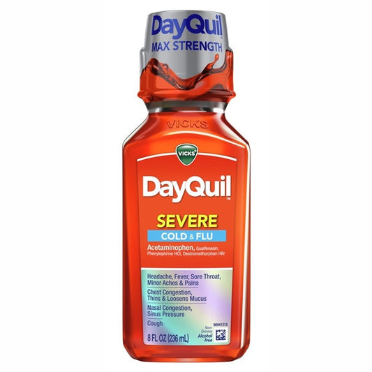 Vicks Dayquil Cold & Flu 8oz Severe