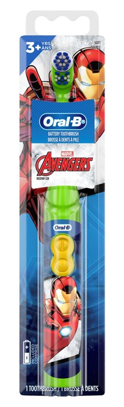 Oral-B Toothbrush Kids Soft Battery Powered Avengers