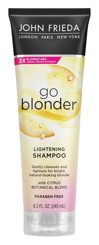 John Frieda Shampoo Sheer Blonde Go Blondr Lighten 8.3oz