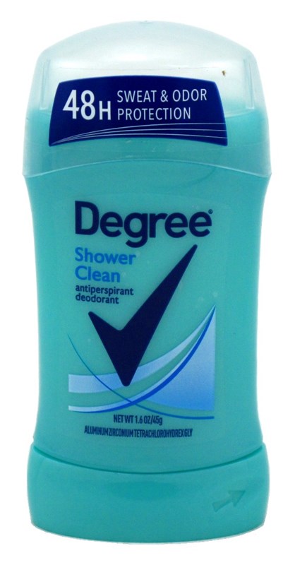 Degree Deodorant 1.6oz Womens Shower Clean