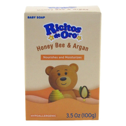 Ricitos De Oro Baby Soap Bar Honey Bee & Argan 3.5oz