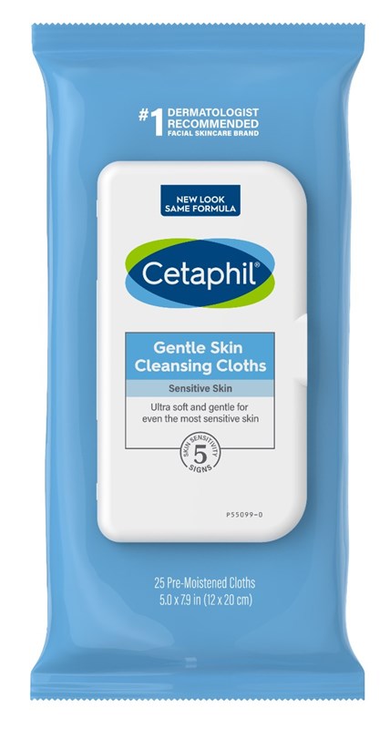Cetaphil Gentle Skin Cleansing Clothes 25 Count