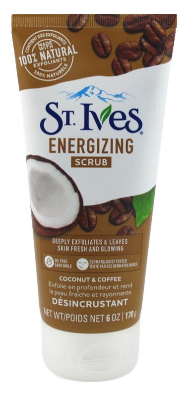 St Ives Scrub Energizing Coconut & Coffee 6oz
