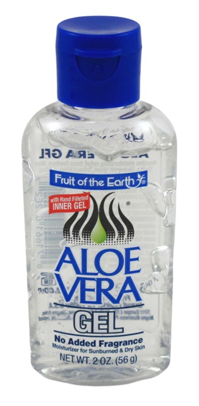 Fruit Of The Earth 100% Aloe Vera 2oz Gel (12in)