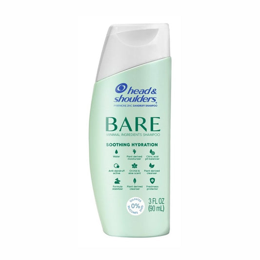 Head & Shoulders Shampoo Bare 3oz (12in) Soothing Hydration