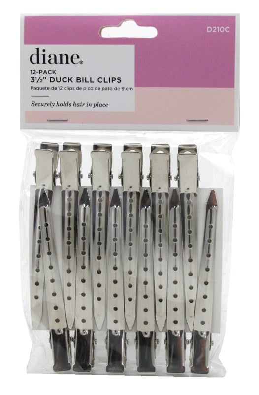Diane Duck Bill Clips 12 Count 3.5Inch (12in)
