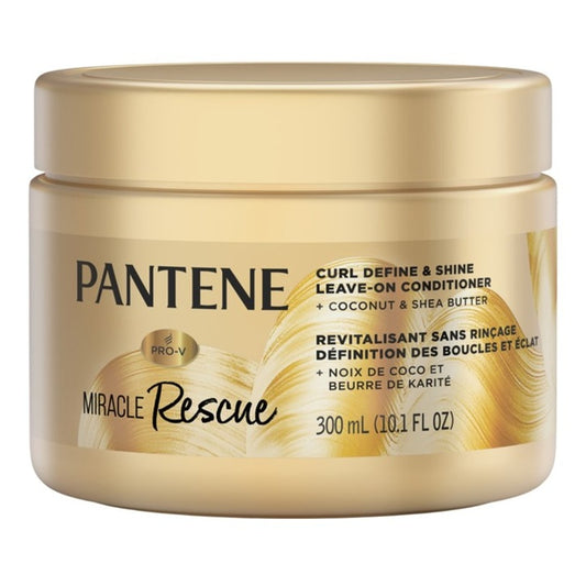 Pantene Miracle Rescue Leave- On Conditioner 10.1oz Jar