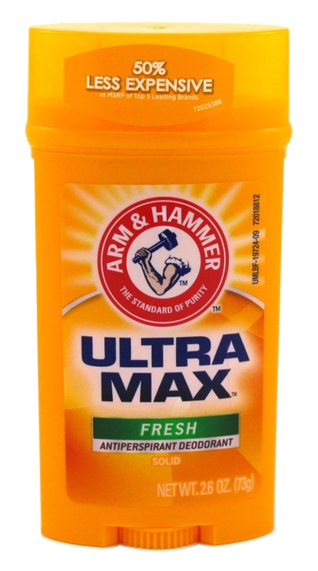 Arm & Hammer Deodorant 2.6oz Solid Ultra Max Fresh
