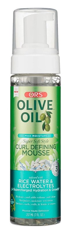 Ors Olive Oil Mousse Curl Defining With Rice Water 7oz