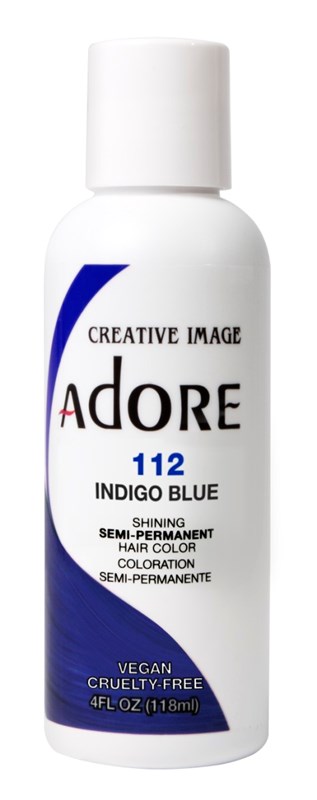 Adore Semi-Permanent Haircolor #112 Indigo Blue 4oz