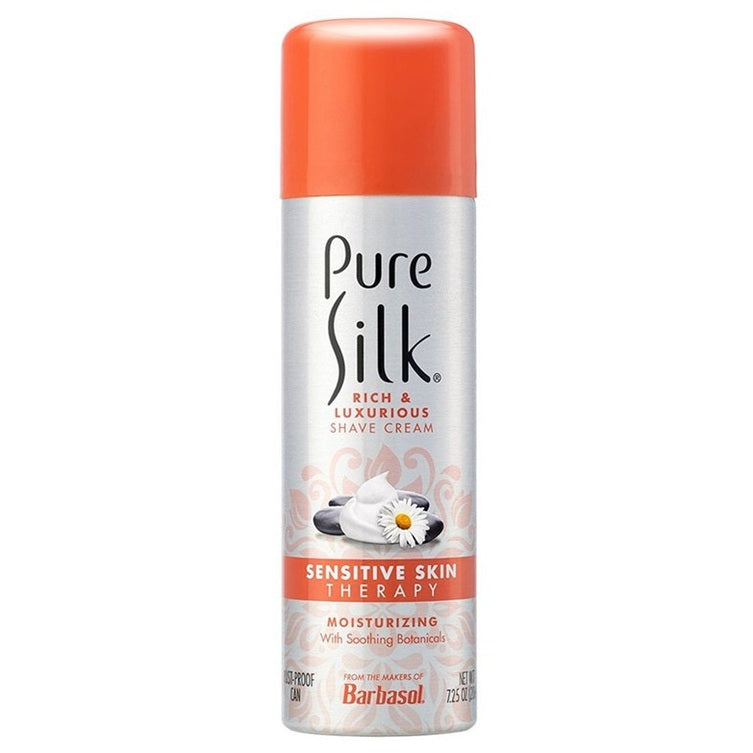 Pure Silk Shave Cream Sensitive Skin Therapy 7.25oz