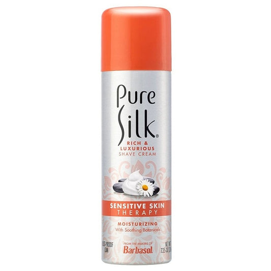 Pure Silk Shave Cream Sensitive Skin Therapy 7.25oz