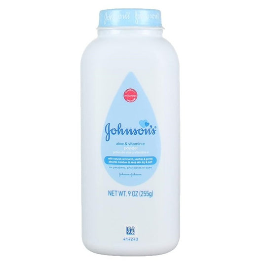 Johnsons Baby Powder Aloe & Vitamin-E 9oz