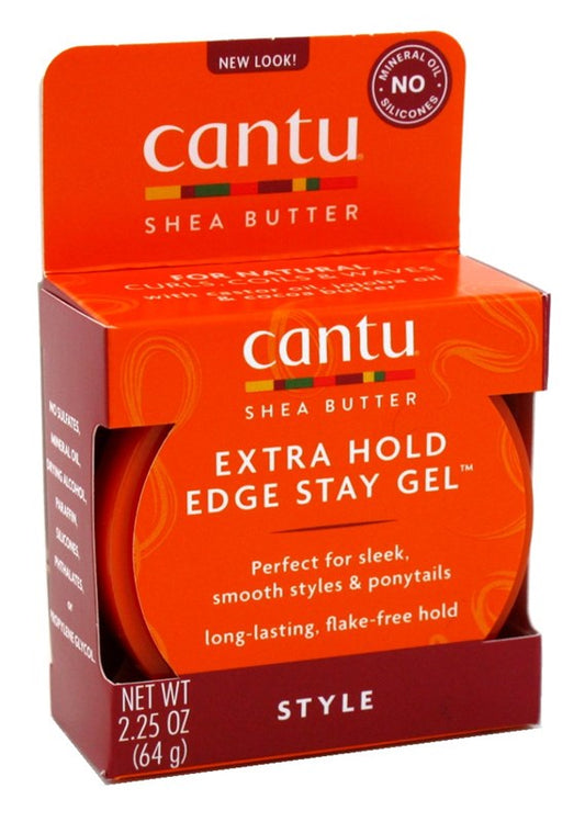 Cantu Shea Butter Edge Stay Gel Extra Hold 2.25oz