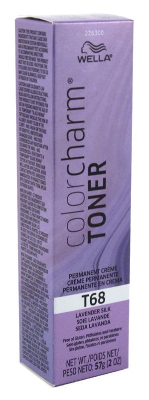 Wella Color Charm Creme Toner #T68 Lavender Silk 2oz