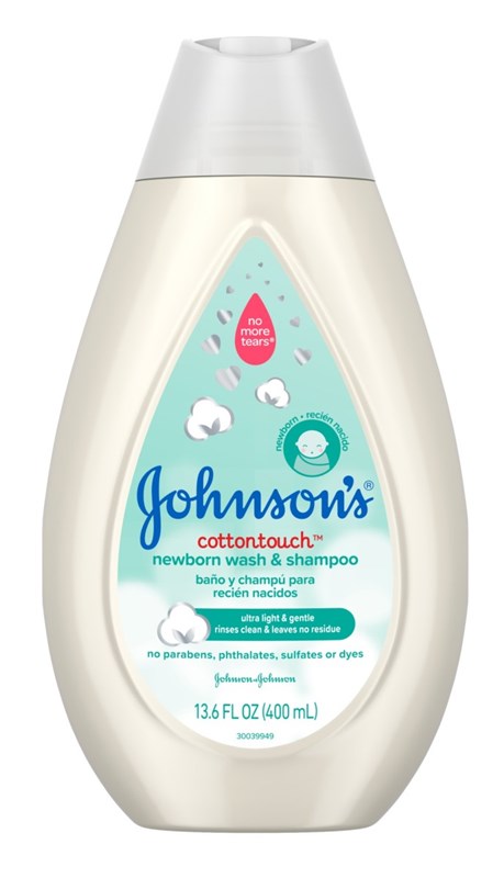 Johnsons Baby Cotton Touch Wash And Shampoo 13.6oz
