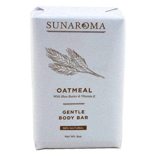 Sunaroma Soap Bar Oatmeal With Shea Butter & Vitamin-E 8oz