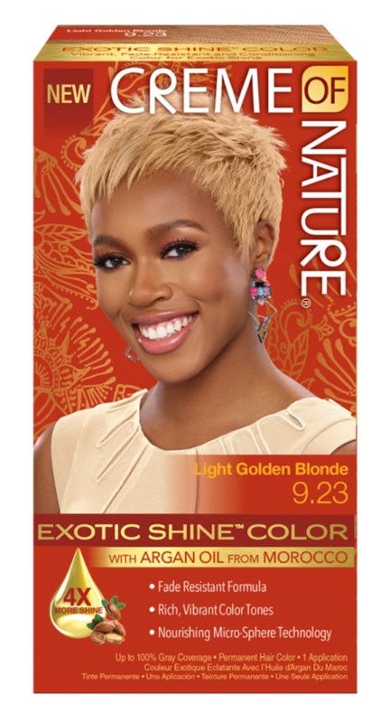Creme Of Nature Color #9.23 Light Golden Blnd Exotic Shine