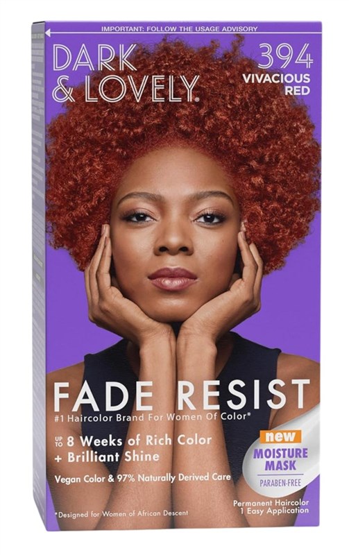 Dark & Lovely Color #394 Vivacious Red