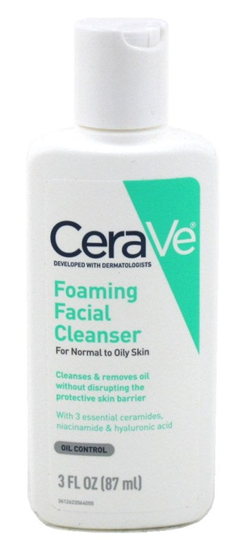 Cerave Foaming Facial Cleanser Oil Control 3oz