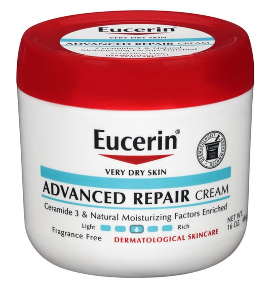 Eucerin Cream Advanced Repair 16oz Jar