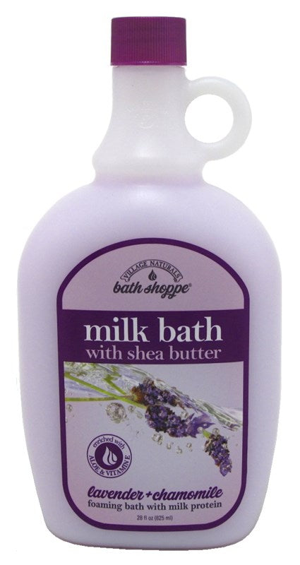 Village Nat. Milk Bath Ultra- Moist Lavendar/Chamomile 28oz