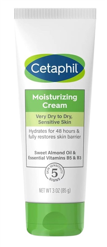 Cetaphil Moisturizing Cream 3oz Tube Very Dry/Sensitive