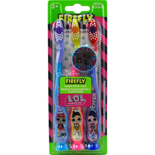 Firefly Toothbrush Lol Surprise Value Pack +Cap (1PC)