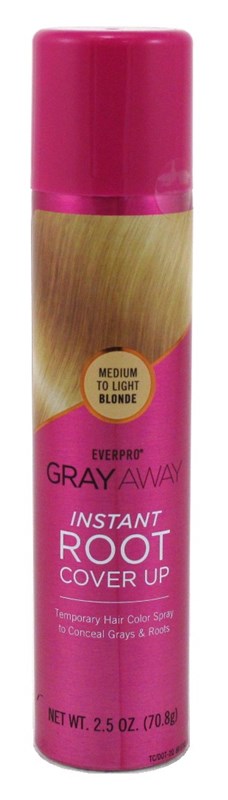 Everpro Gray Away Instant Root Cover Up Med/Lt Blonde 2.5oz