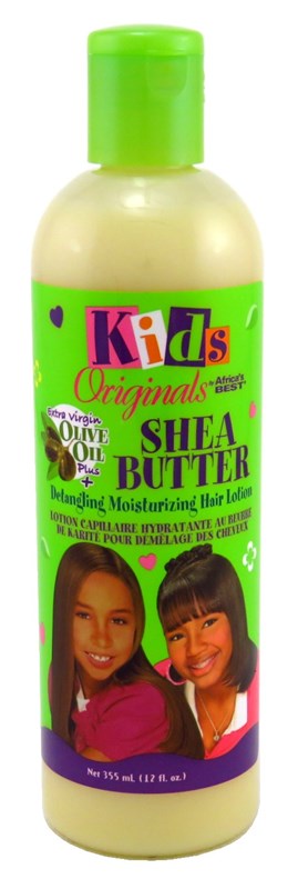 Africas Best Kids Orig Lotion Shea Butter Detangling 12oz
