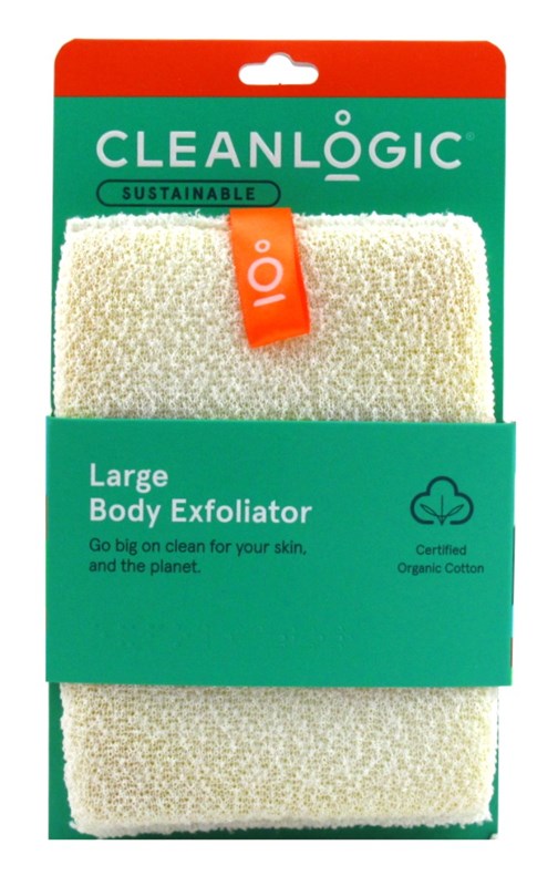 Clean Logic Sustainable Large Body Exfoliator