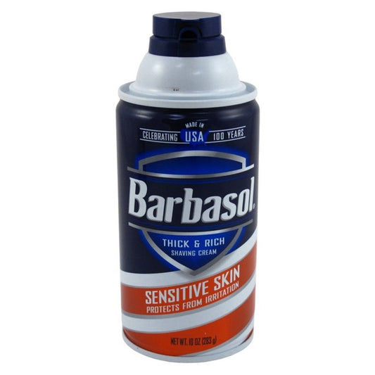 Barbasol Shaving Cream Sensitive Skin 10oz
