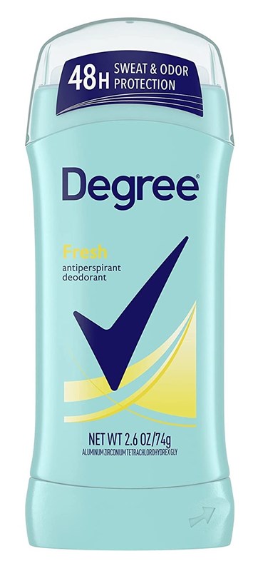 Degree Deodorant 2.6oz Womens Fresh Invisible Solid