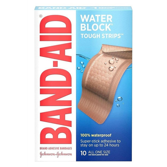 Band-Aid Water Block Tough Strips Xl 10 Ct All One Size