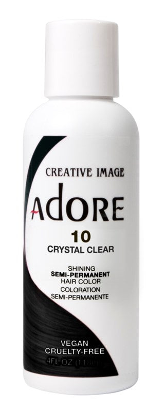 Adore Semi-Permanent Haircolor #010 Crystal Clear 4oz