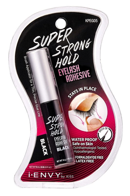Kiss I Envy Eyelash Adhesive Super Strong Hold Black 5 Gram