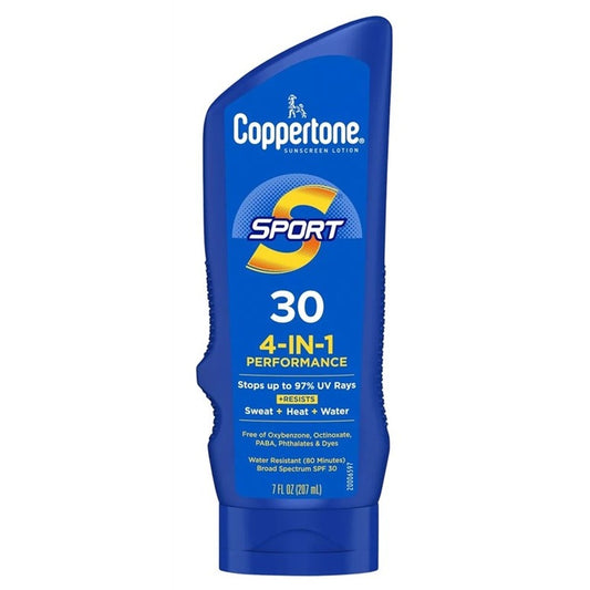 Coppertone Spf#30 Sport 4-In-1 Performance Lotion 7oz