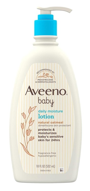 Aveeno Baby Lotion Daily Moisture 18oz Natural Oatmeal