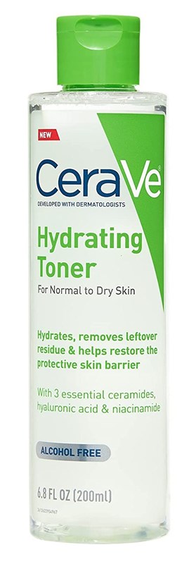 Cerave Hydrating Toner Normal To Dry Skin 6.8oz