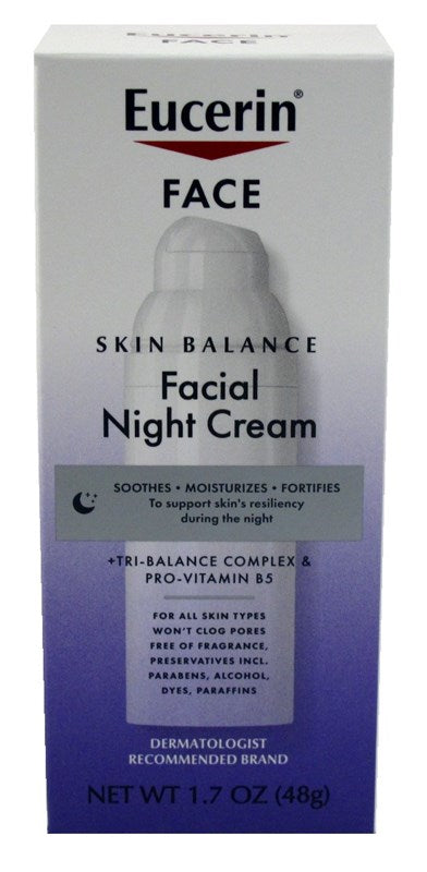 Eucerin Facial Night Cream 1.7oz
