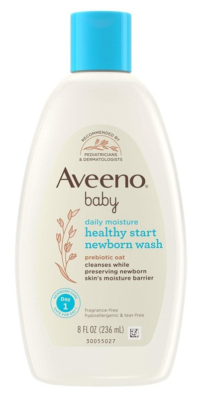 Aveeno Baby Healthy Start Newborn Wash Daily Moist 8oz