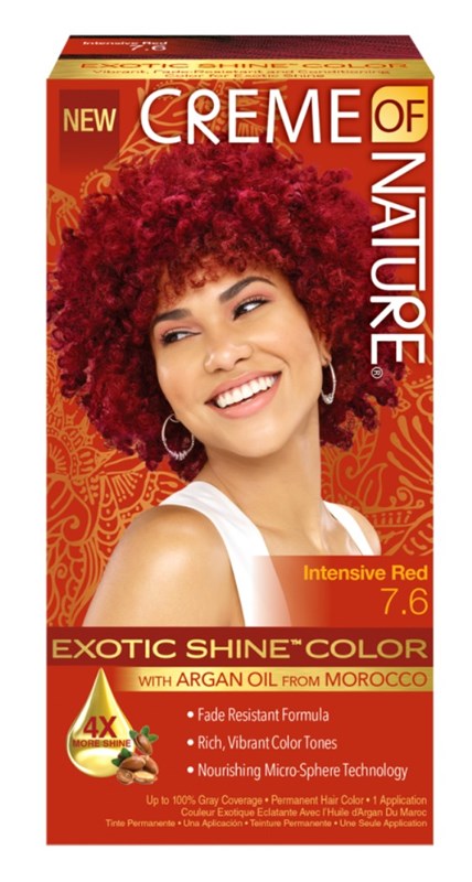 Creme Of Nature Color #7.6 Intense Red Exotic Shine