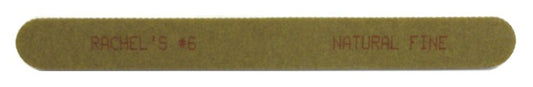 Rachels #06 Natural Fine Files 50 Count Brown